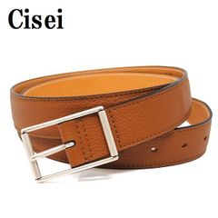 【訳あり】シセイ Cisei C2003 LD MARRONE 85 90 95 チセイ ベルト レザー ビジネス カジュアル おしゃれ メンズ マルーン