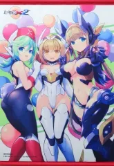 【中古】タペストリー RoRo＆コハク＆ヌル 描き下ろしB2タペストリー 「PS4/Switchソフト 白き鋼鉄のX2」 トレーダー購入特典