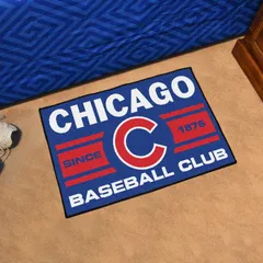 MLB　シカゴ カブス　玄関マット　キッチンマット　トイレマット　90cm×60cmのサムネイル