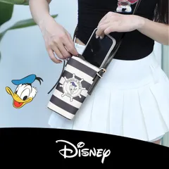 正規ライセンス ドナルドダック ミニショルダーバッグスマホ・小物収納にぴったり！大人可愛いキャラクターバッグ