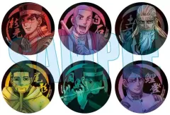 【中古】バッジ・ビンズ 全6種セット 「ゴールデンカムイ トレーディングホログラム缶バッジ 楽器ver.」