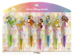 【中古】ペン 集合 ボールペン(エナージェル)セット(7本セット) 「東京ディズニーリゾート40周年 “ドリームゴーラウンド”」 東京ディズニーリゾート限定