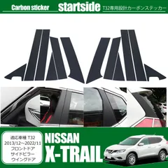 T32 エクストレイル用　カスタムピラー　3way用ピラー 日産 エクストレイル T32 前期 後期 三角ピラーパネル 全2色