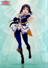 [중고] 포스터(애니메이션) A3 클리어 포스터 마츠우라 카난 [러브라이브! 선샤인!! The School Idol Movie Over the Rainbow] 제2탄 예매권 특전