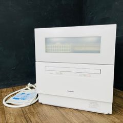 食器洗い乾燥機 【中古】動作保証 Panasonic パナソニック NP-TH4-W ホワイト 食洗機 2021年製 食器点数 40点 / 512810