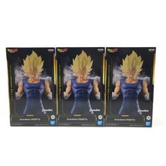 01w-3916 〇  ② 未開封品 ドラゴンボールZ grandista ベジータ フィギュア 3個セット 【中古品】