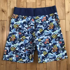 ★激レア★ スポンジボブ × BAPE マイロ スウェット ハーフパンツ Lサイズ Sponge Bob shorts a bathing ape エイプ ベイプ milo 迷彩