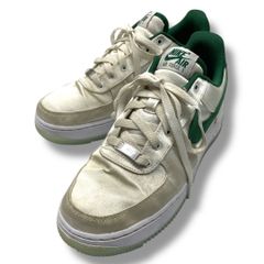 NIKE ナイキ WMNS AIR FORCE 1 07 ESS SNKR スニーカー ローカット DX6541-101 白 緑 サテングリーン 25cm ウィメンズ 通年 有明ガーデンrecollect店 26 No.567Y