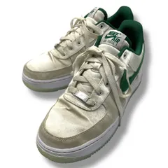 NIKE ナイキ WMNS AIR FORCE 1 07 ESS SNKR スニーカー ローカット DX6541-101 白 緑 サテングリーン 25cm ウィメンズ 通年 ゴーゴー古着久喜倉庫店 26 No.269