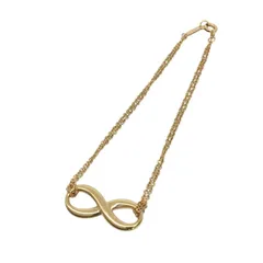 TIFFANY＆Co【ティファニー】インフィニティ　ダブルチェーン　ブレスレット　AU750　K18　約17cm　3.0ｇ【中古品/USED-AB】質屋　かんてい局那覇店　ｎ3103515927300019