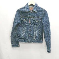 ◇ ehka sopo エヘカソポ 襟付き ボタン付き 長袖 デニムジャケット サイズＦ ブルー レディース E  【1405140045383】のサムネイル