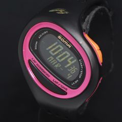 SOMA RunONE 100SLランニングウォッチ 黒ピンク - メルカリ
