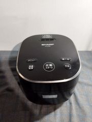 一人暮らし用　SHARP／シャープ　ジャー炊飯器　KS-CF05B-B　2020年製　ブラック　C1433