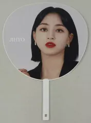 【中古】うちわ ジヒョ うちわ 「TWICE 4TH WORLD TOUR ‘III’ IN JAPAN」