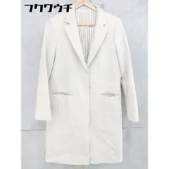 ◇ Khaju カージュ SHIPS シップス 長袖 チェスター コート サイズ38 アイボリー レディース 【1103090021807】のサムネイル