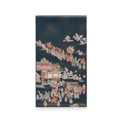 加納幸　葵まつり　織物　額 平和屋本店□極上 西陣の名門 加納幸謹製 六通柄袋帯 変わり市松