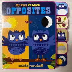 My Turn To Learn Opposites　ボードブック　英語の絵本