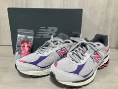 New Balance/ニューバランス/スニーカー/M2002RWB/グレー/グレー×パープル×ピンク/29㎝