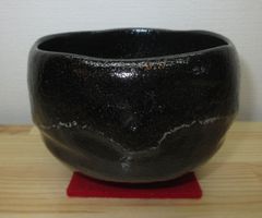 410『油滴釉 抹茶茶碗』 /骨董品 古美術 アンティーク 古玩 - メルカリ