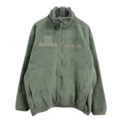 米軍実物 U.S.ARMY ECWCS GEN3 level3 フリースジャケット ミリタリー セージグリーン(メンズ MEDIUM REGULAR)中古 古着 V5196