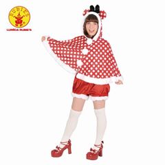 【アウトレット品】 RUBIES ディズニー ミニーマウス ケープセット コスプレ コスチューム スタンダードサイズ レディース 155cm-165cm sp-037-087