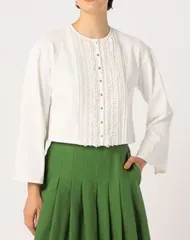 TOMORROWLAND collection トゥモローランド カットソーコンビネーション ショートブラウス