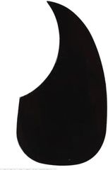 ギター  ピックガード  丸黒型  アコギ  エレキ  便利なシールタイプ