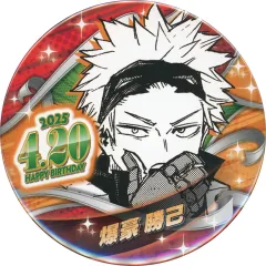 【中古】バッジ・ビンズ 爆豪勝己 バースデイ缶バッジ(2025) 「僕のヒーローアカデミア」