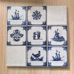 陶器タイル　9枚