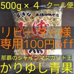 【リピーター様100円off】沖縄そば麺〈１〉　照喜名そば　500ｇ× 4【クール便】⑩⑪⑫⑬⑭