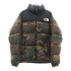 THE NORTH FACE (ザノースフェイス) NOVELTY NUPTSE JACKET ノベルティ ヌプシダウンジャケット 迷彩柄 カモ カーキ ND91842
