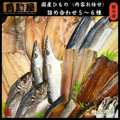 干物 職人こだわり ひもの 詰め合わせ セット ５～６種 （内容おまかせ） 国産 製造元直売 贈答用 ギフト 伊勢志摩 角助屋