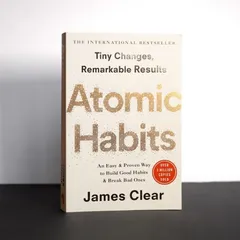 新品　洋書　ジェームズ・クリアー式   複利で伸びる1つの習慣  Atomic Habits  An Easy & Proven Way to Build Good Habits & Break Bad Ones [James Clear] 英語版