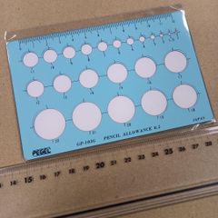 ペーゲル 円テンプレートGP-103G