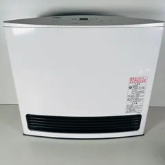 美品送料込‼️★NORITZ ノーリツ ガスファンヒーター （都市ガス用）ナノイー ノーリツ：ガスファンヒーター都市ガス用（12A13A）(スノー