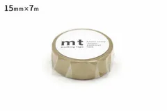 【パッケージデザイン変更あり】カモ井 mt 1P 金 マスキングテープ マステ MT01P205R 15mm×7m ラッピング 手帳