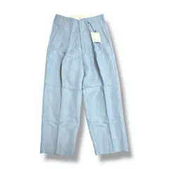 パンツ saby TUCK BAGGY HARD TWISTED YARN CLOTH saby TUCK BAGGY HARD TWISTED YARN CLOYH スラックス