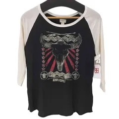 ポロバイラルフローレン Polo by RALPH LAUREN ラグラングラフィックシャツ メンズ import：L 