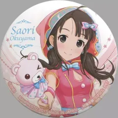 【中古】バッジ・ピンズ(キャラクター) 奥山沙織 缶バッジvol.7 「アイドルマスター シンデレラガールズ」 セガ限定