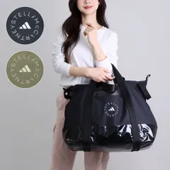 アディダスバイステラマッカートニー ADIDAS BY STELLA MCCARTNEY ロゴ トートバッグ IS9028 BLACK/WHITE/BLACK