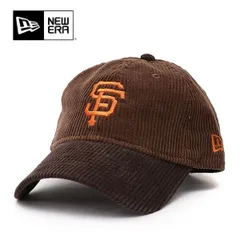 ニューエラ【ＮＥＷ ＥＲＡ】14307649 9TWENTY MLB Corduroy コーデュロイ サンフランシスコ・ジャイアンツ キャップ 920 帽子 ユニセックス