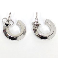 Dz804113 ティファニー ピアス k18WG T ワン フープ ピアス レディース TIFFANY&Co. 中古