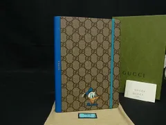 【新品未使用】GUCCI×Disney レザーノート　ドナルド 2025年最新】gucci ドナルド ノートの人気アイテム - メルカリ