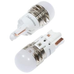 【人気商品】無極性 スモール ポジション球 12v t10 24v ホワイト 左右セット(T10) ポジションランプ led ルーセントバルブ 竹村商会 トラック野郎御用達 Takenous