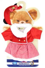 【中古】ぬいぐるみ なりきりミニー 7周年記念 ぬいぐるみ専用コスチューム 「UniBEARsity」 ディズニーストア限定 