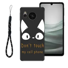 【在庫処分】/SH-V48 用のケース for AQUOS AQUOS Sense7 用のカバー 薄型 軽量化 Sense7 猫ねこ通 かわいい 指紋防止 落下防止 for 耐衝撃 汚れに強い 水洗いできます全面的に保護するカバー for Aquos AQUのサムネイル