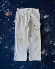 Dickies ペインターパンツ ホワイト デカ履き バイカー 山田蓮 ペンキ Dickies Sherwin Williams W30 ペインター 山田蓮 - メルカリ