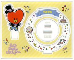 [중고] 아크릴 스탠드 아크릴 패널 TATA(부이) 아크릴 스탠드 Let's party with you [BT21]