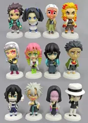 【中古】トレーディングフィギュア 全12種セット 「アニキャラヒーローズ 鬼滅の刃 vol.2」