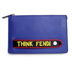 メール便指定可能 FENDI ボア クラッチバッグ 【直営店で購入】美品